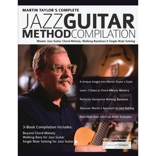 Martin Taylor Complete Jazz Guitar Method Compilation - Paperback