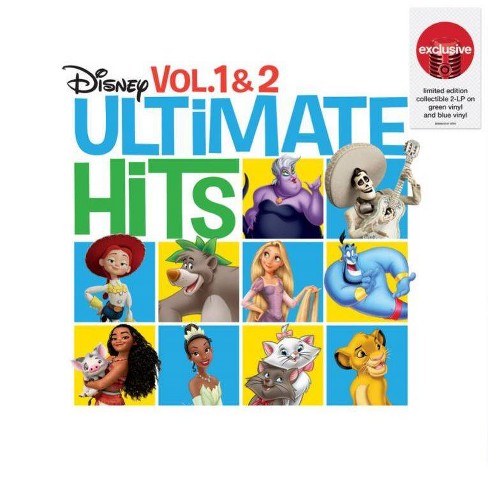 Various Artists - Disney Ultimate Hits Vol.1 & 2 (Limited Edition, Green & Blue Vinyl) (2 Lp's) [Vinyl]